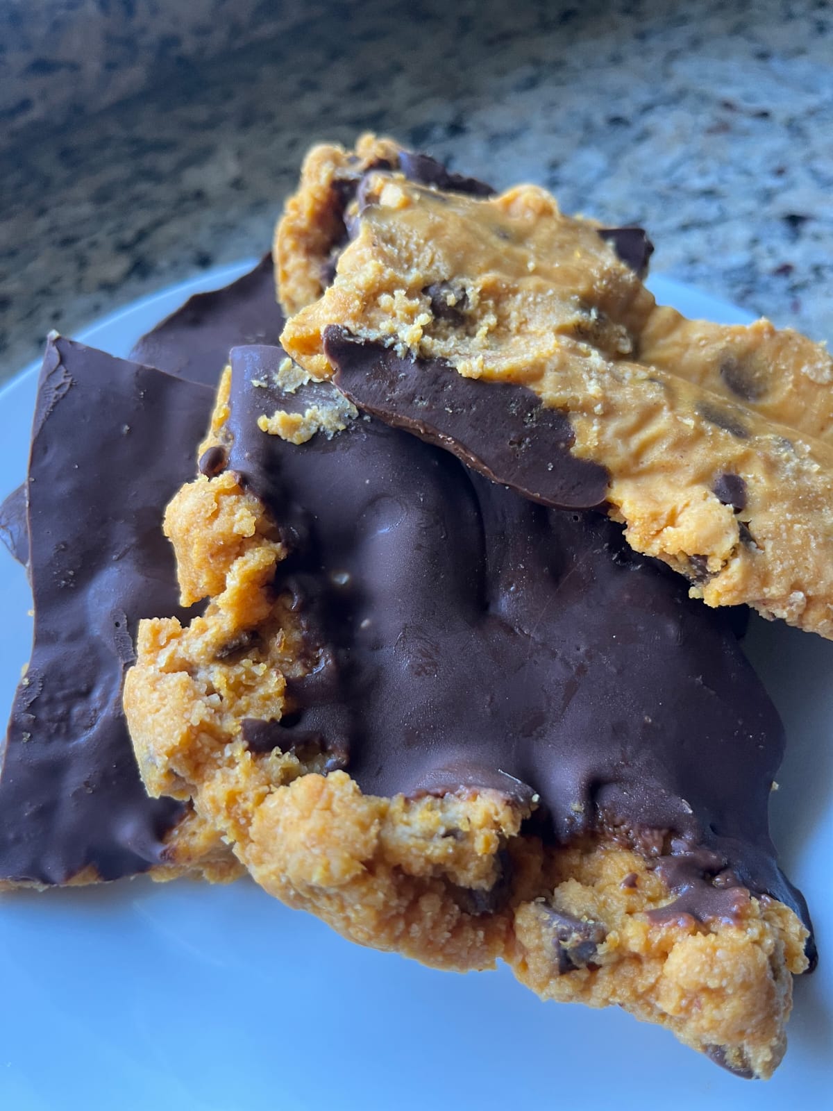 Pumpkin Cookie Dough Bark
