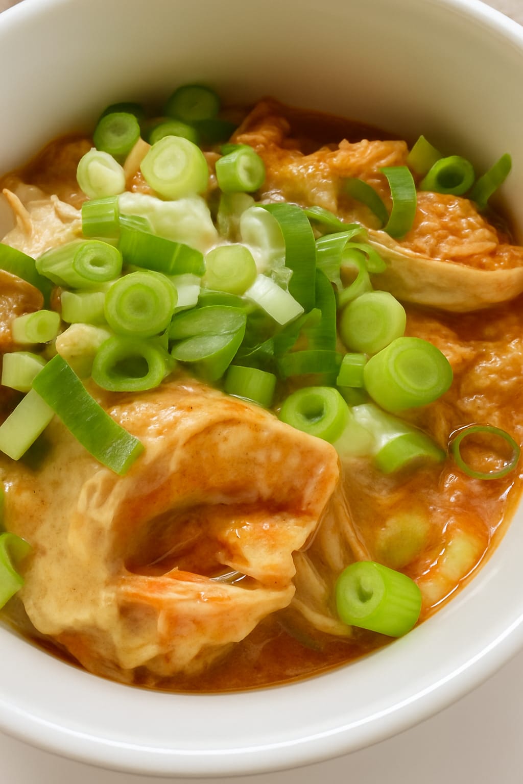Low-Carb Green & Red Chicken Enchilada Casserole