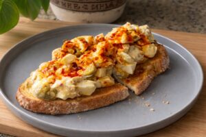 protein olive egg salad