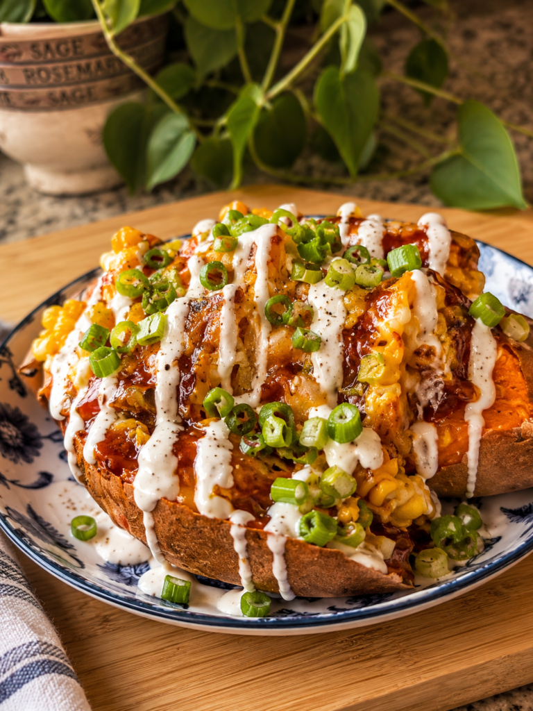 BBQ Chicken Sweet Potato